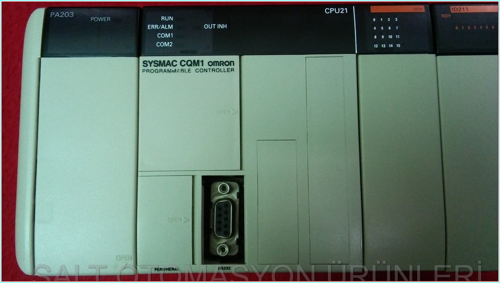 OMRON CQM1-ID211 ID211 INPUT UNIT PLC SIFIRDAN FARKSIZ