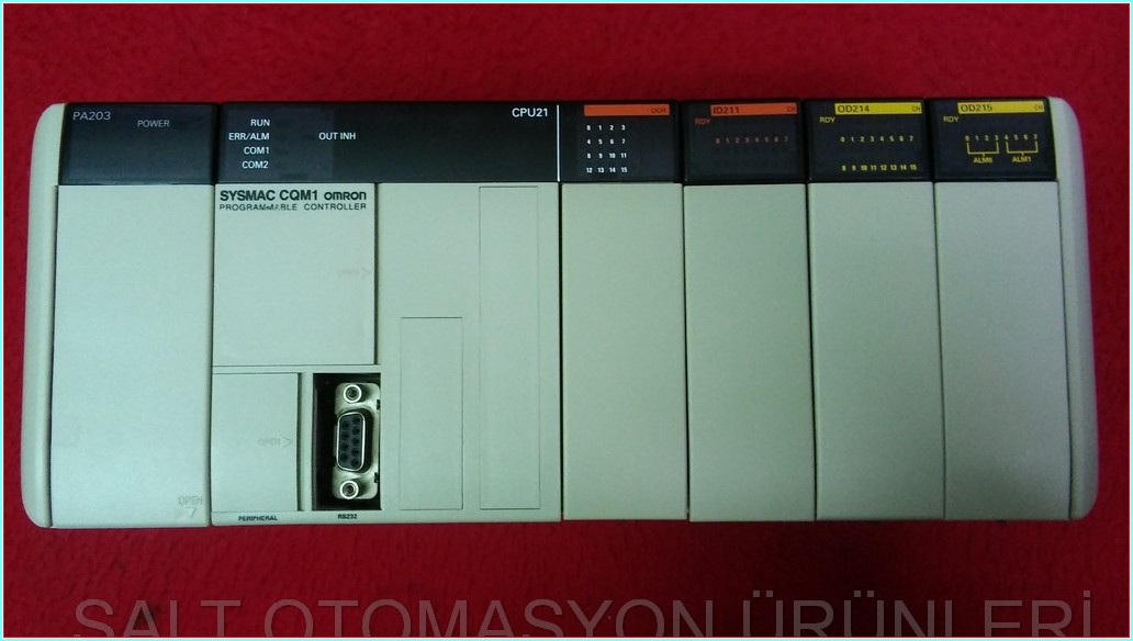 OMRON CQM1-OD214 OD214 OUTPUT UNIT PLC SIFIRDAN FARKSIZ