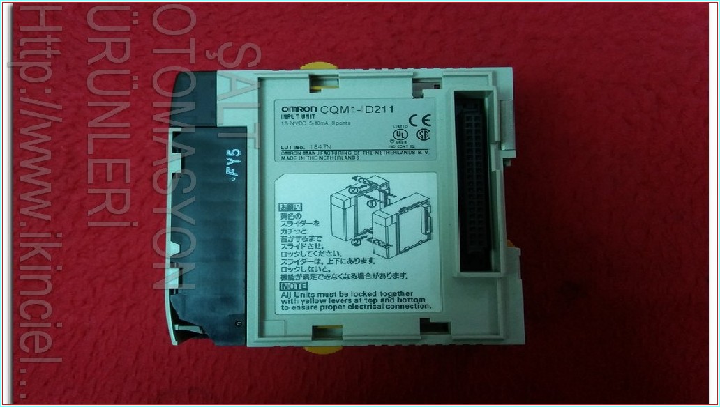 OMRON CQM1-ID211 ID211 INPUT UNIT PLC SIFIRDAN FARKSIZ