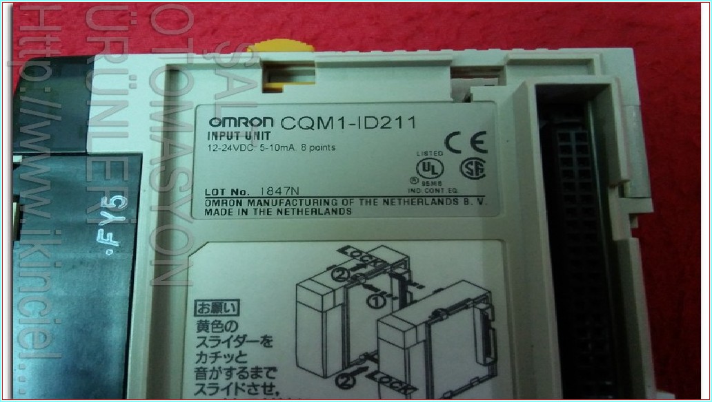 OMRON CQM1-ID211 ID211 INPUT UNIT PLC SIFIRDAN FARKSIZ
