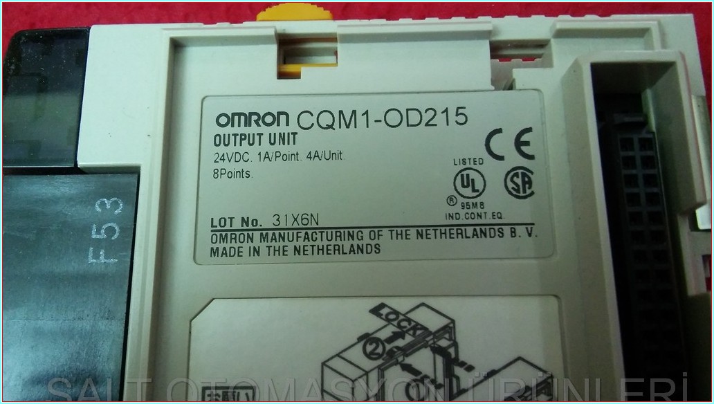 OMRON CQM1-OD215 OD215 OUTPUT UNIT PLC SIFIRDAN FARKSIZ