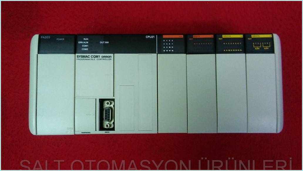 OMRON CQM1-OD215 OD215 OUTPUT UNIT PLC SIFIRDAN FARKSIZ