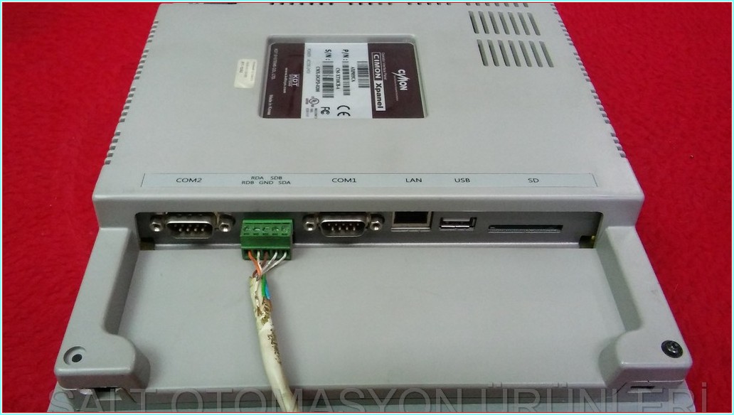 CIMON XPANEL CM-XT10CB-A CMX-DGPD-0200 TOUCH PANEL OPERATOR INTERFACE PANEL DOKUNMATİK OPERATÖR PANEL