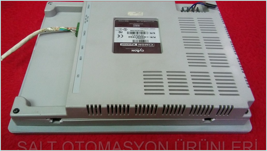 CIMON XPANEL CM-XT10CB-A CMX-DGPD-0200 TOUCH PANEL OPERATOR INTERFACE PANEL DOKUNMATİK OPERATÖR PANEL