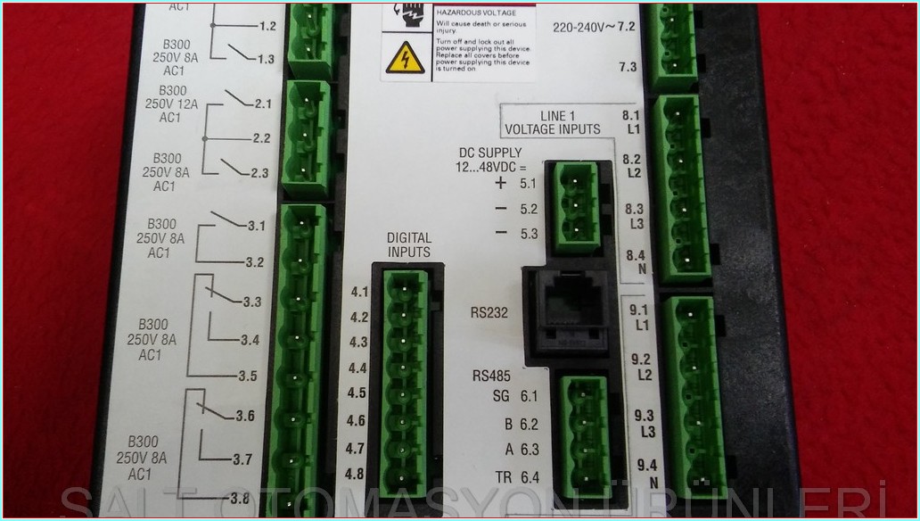 SIEMENS SENTRON ATC5300 3KC9000-8TL30 SIFIR KUTULU AUTOMATIC TRANFER CONTROLLER OTOMATİK TRANSFER KONTROL CİHAZI