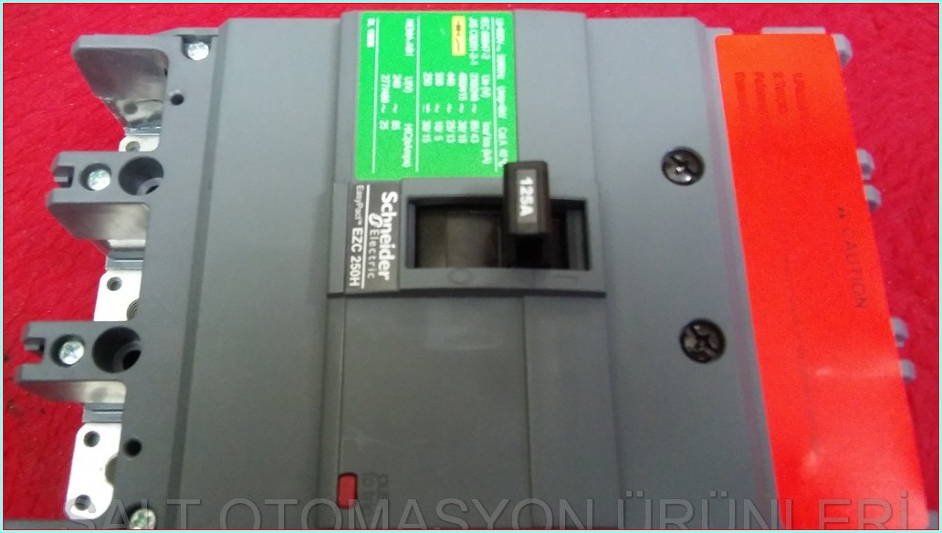 SCHNEİDER EZC 250H EZC250H3125 125A SIFIR KUTULU TMŞ DEVRE KESİCİ ŞALTER