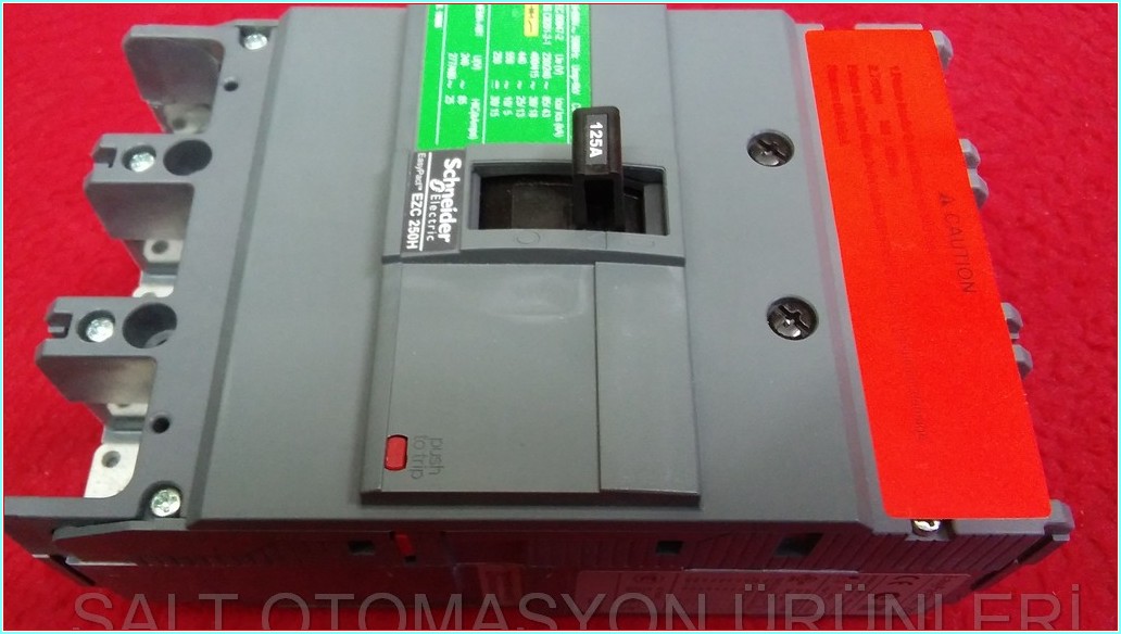 SCHNEİDER EZC 250H EZC250H3125 125A SIFIR KUTULU TMŞ DEVRE KESİCİ ŞALTER