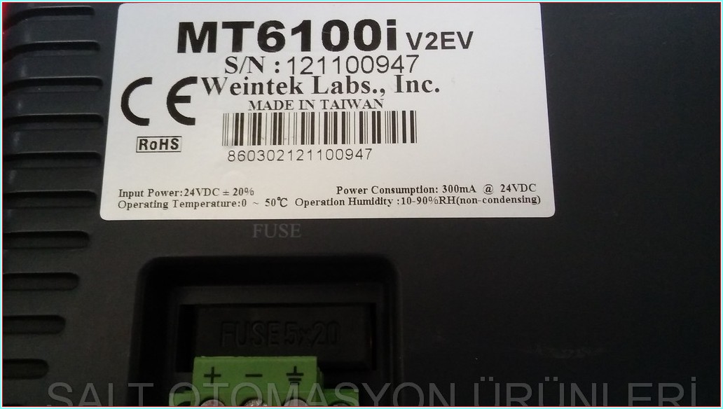 WEİNTEK MT6100İ MT6100İV2EV TOUCH PANEL DOKUNMATİK OPERATÖR PANEL