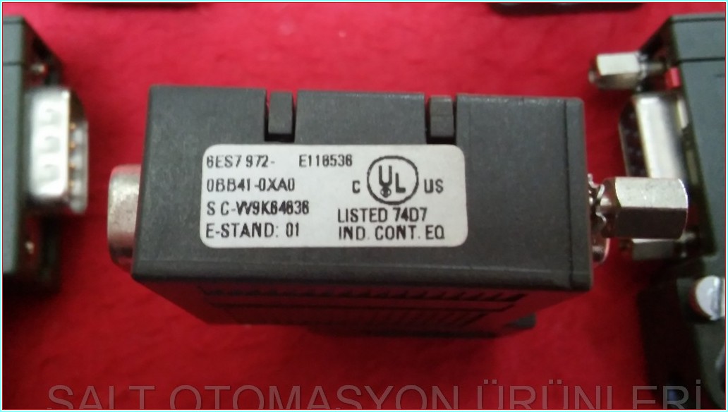 SIEMENS 6ES7 972-0BB41-0XA0 6ES7 972-0BB41-0XA0 CONNECTOR SIMATIC DP PROFIBUS İÇİN BUS KONNEKTÖRÜ