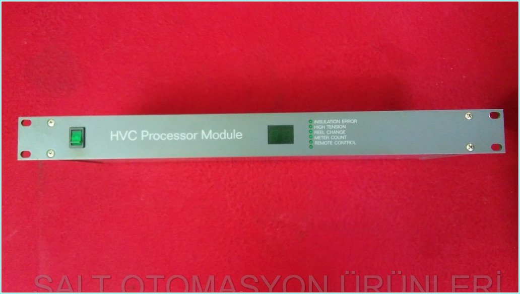 HVC PROCESSOR MODULE 46201 SÜREKLİLİK TEST MODÜLÜ