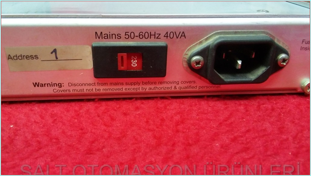 HVC PROCESSOR MODULE 46201 SÜREKLİLİK TEST MODÜLÜ