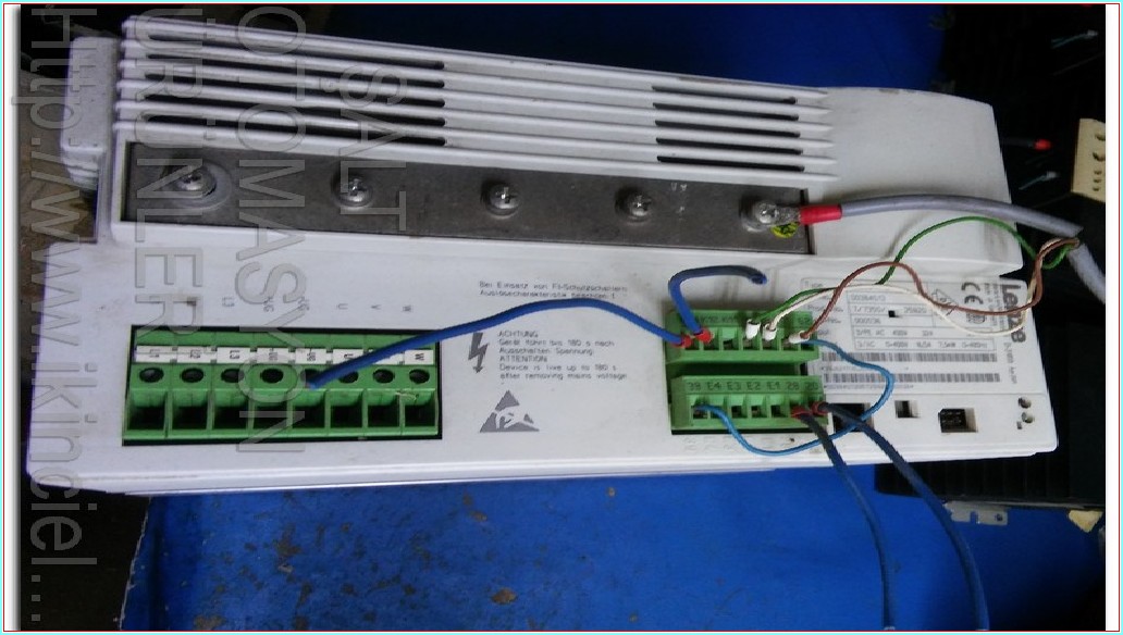 LENZE EVF8217-E 7,5KW SÜRÜCÜ INVERTER DRIVER 7,5 KW HIZ KONTROL