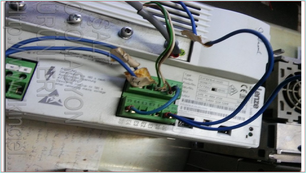 LENZE EVF8217-E 7,5KW SÜRÜCÜ INVERTER DRIVER 7,5 KW HIZ KONTROL