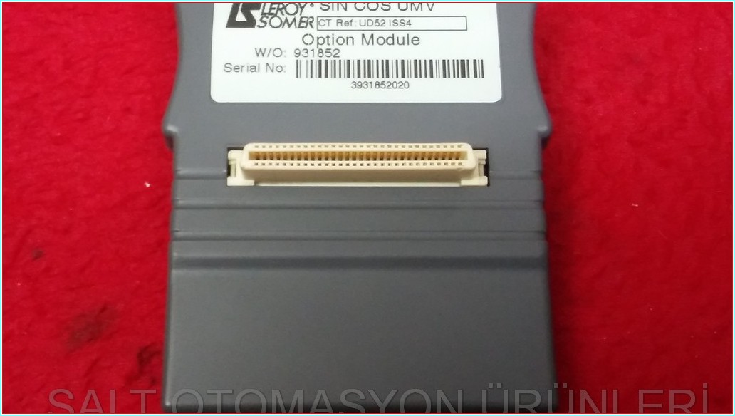 LEROY SOMER SIN COS UMV UD52 ISS4 OPTİON MODULE OPSİYON MODÜLÜ