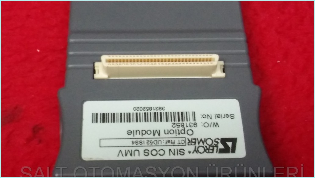 LEROY SOMER SIN COS UMV UD52 ISS4 OPTİON MODULE OPSİYON MODÜLÜ