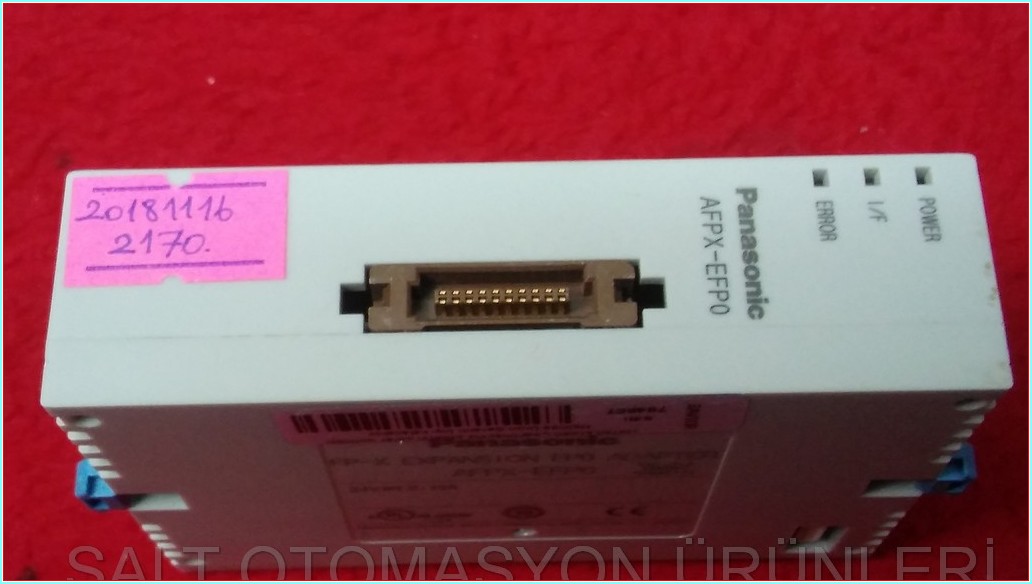 PANASONIC FP-X AFPX-EFP0 PLC EK MODÜL