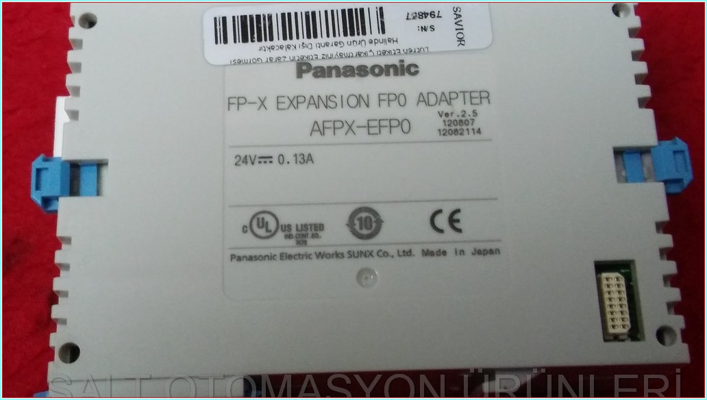 PANASONIC FP-X AFPX-EFP0 PLC EK MODÜL
