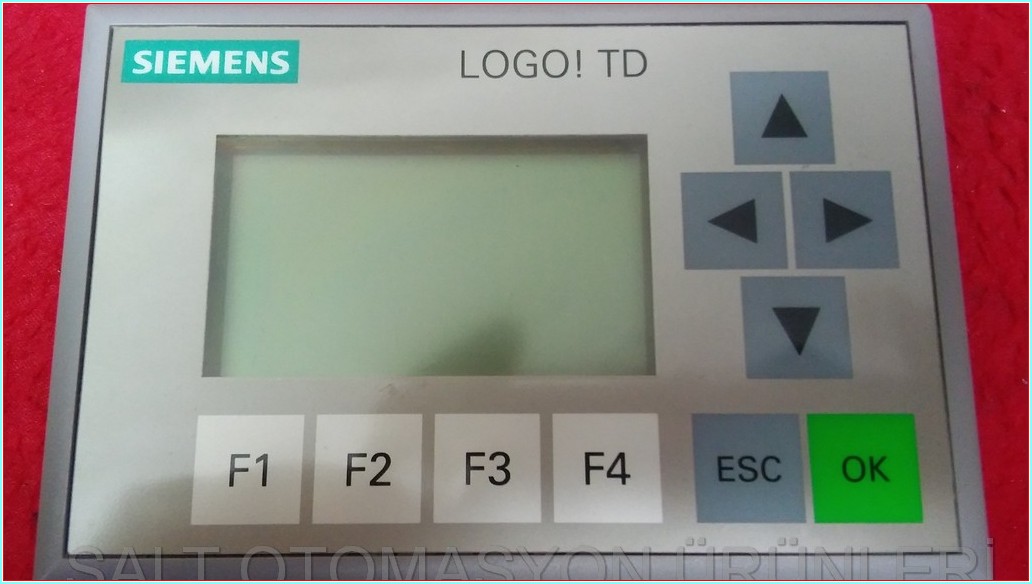 SIEMENS 6ED1 055-4MH00-0BA0 LOGO TD OPERATÖR PANEL