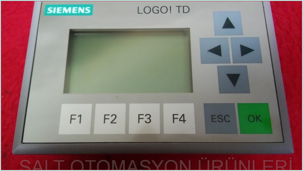 SIEMENS 6ED1 055-4MH00-0BA0 LOGO TD OPERATÖR PANEL