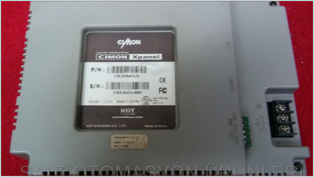CIMON XPANEL CM-XT06CA-D CMX-BAFA-0003 HMI TOUCH PANEL