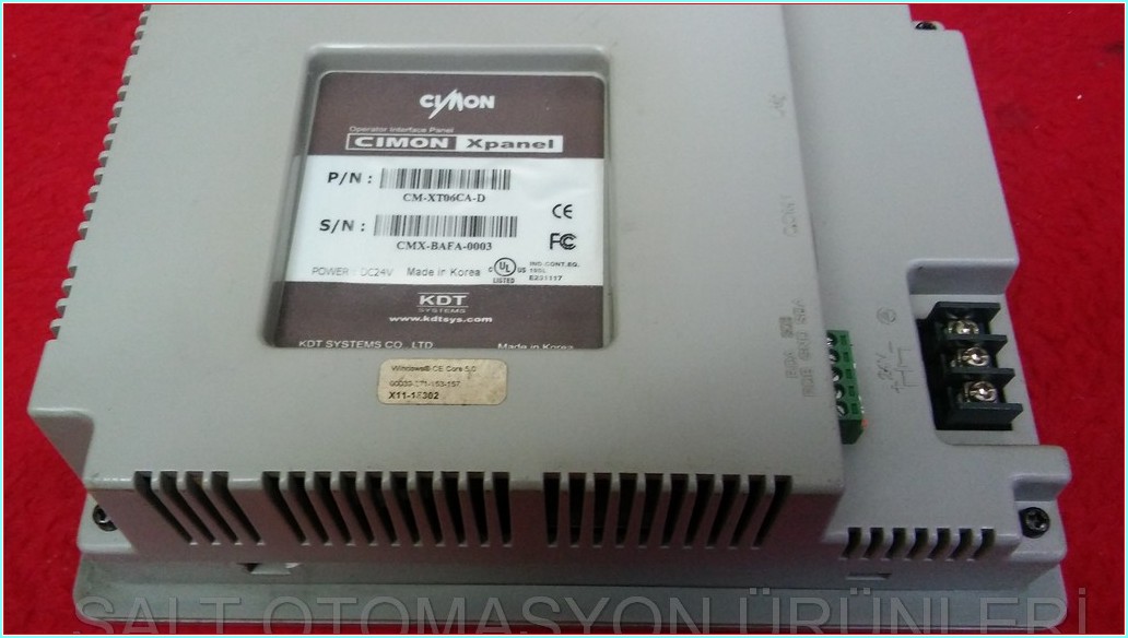 CIMON XPANEL CM-XT06CA-D CMX-BAFA-0003 HMI TOUCH PANEL