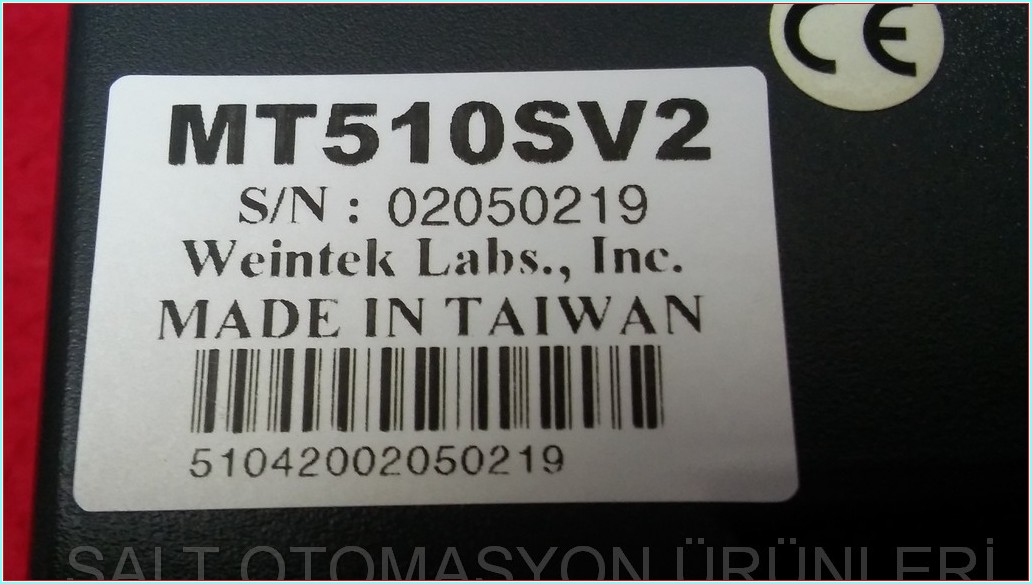 WEİNTEK MT510SV2 EASYVİEW TOUCH PANEL DOKUNMATİK OPERATÖR PANEL