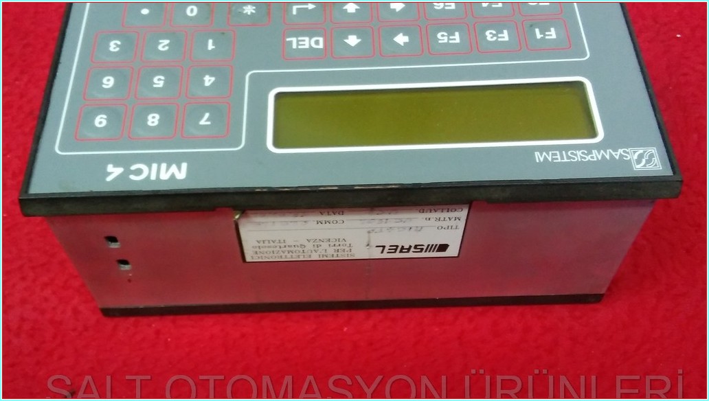 SAMPSISTEMI MIC4 MIC4TP UC1502 SAEL KONTROL PANELİ