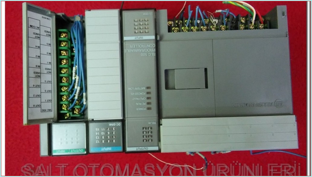 ALLEN BRADLEY SLC 500 1747-L20C PROCESSOR UNIT 20 I-O PLC