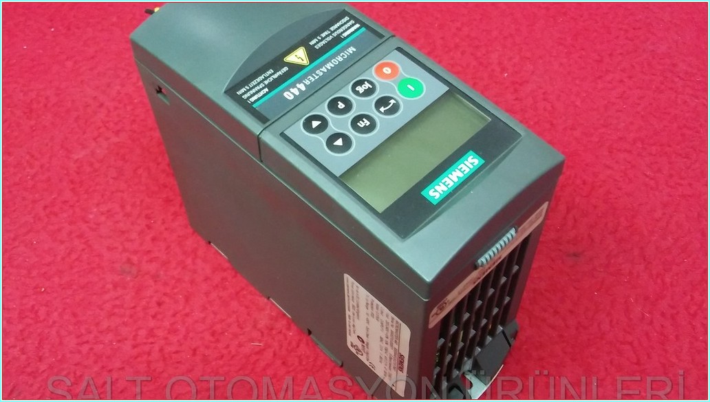 SIEMENS 6SE6440-2UC13-7AA1 440 0,37KW MICROMASTER 440 SÜRÜCÜ INVERTER