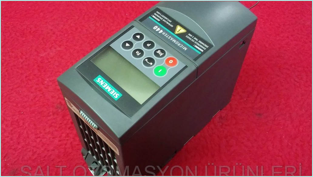 SIEMENS 6SE6440-2UC13-7AA1 440 0,37KW MICROMASTER 440 SÜRÜCÜ INVERTER