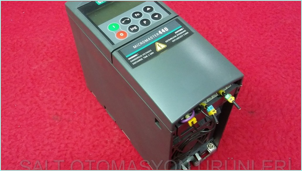 SIEMENS 6SE6440-2UC13-7AA1 440 0,37KW MICROMASTER 440 SÜRÜCÜ INVERTER