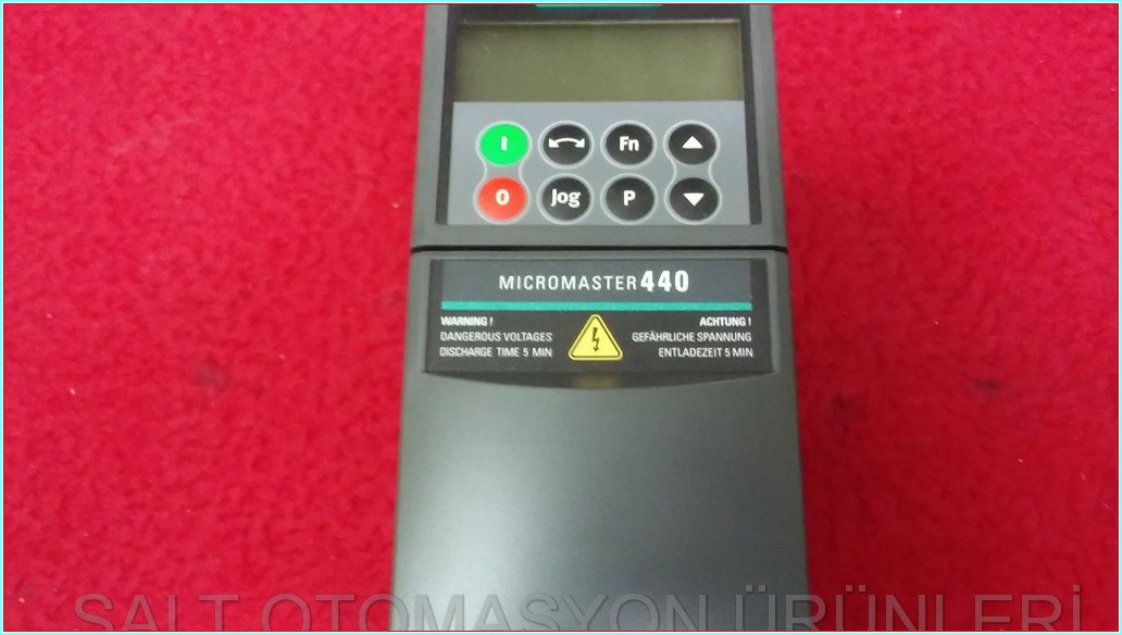 SIEMENS 6SE6440-2UC13-7AA1 440 0,37KW MICROMASTER 440 SÜRÜCÜ INVERTER