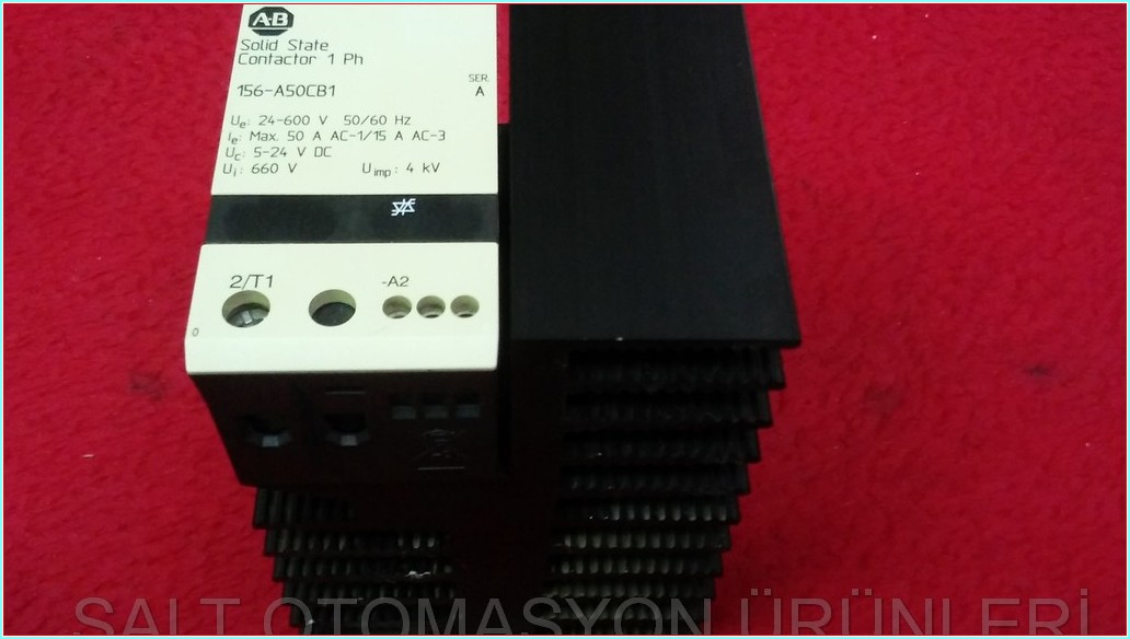 ALLEN BRADLEY 156-A50CB1 SOLİD STATE CONTACTOR 1 PH KATI HAL KONTAKTÖRÜ