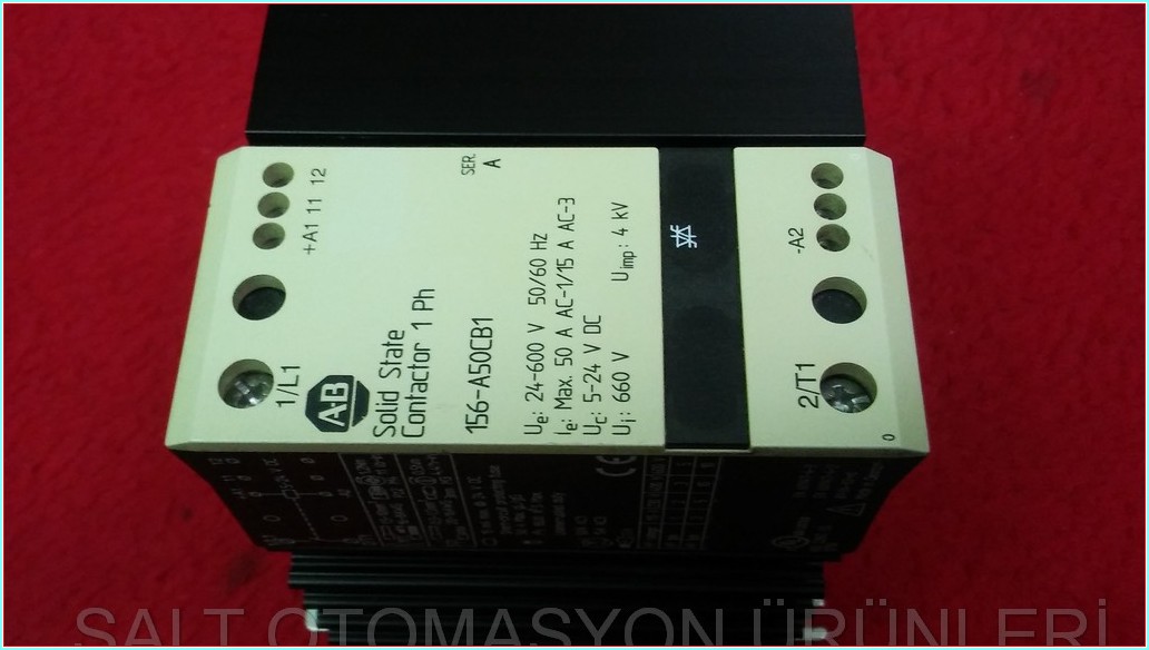 ALLEN BRADLEY 156-A50CB1 SOLİD STATE CONTACTOR 1 PH KATI HAL KONTAKTÖRÜ