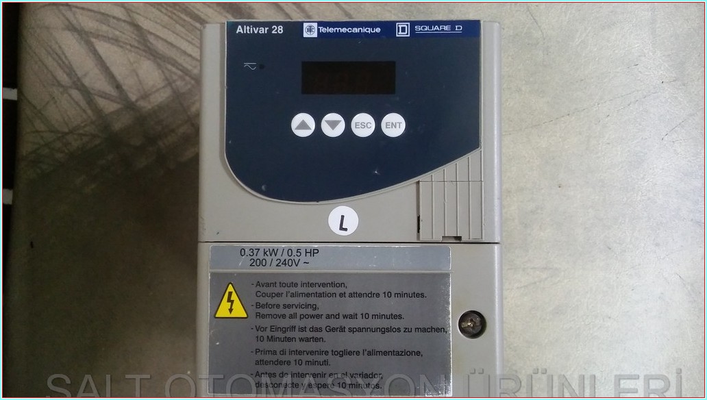 TELEMECANİQUE ATV28HU09M2 0,37KW SÜRÜCÜ ALTİVAR28 ATV28 0,37 KW INVERTER