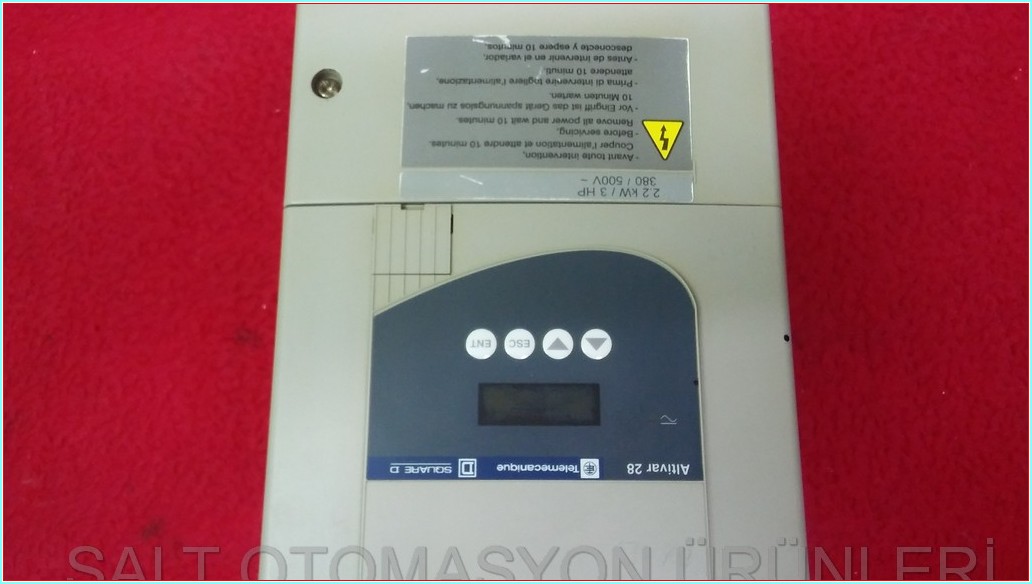TELEMECANİQUE ATV28HU41N4 2,2KW 380V SÜRÜCÜ ATV28 ALTİVAR 28 INVERTER