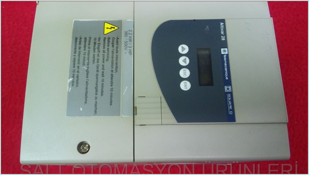 TELEMECANİQUE ATV28HU41N4 2,2KW 380V SÜRÜCÜ ATV28 ALTİVAR 28 INVERTER