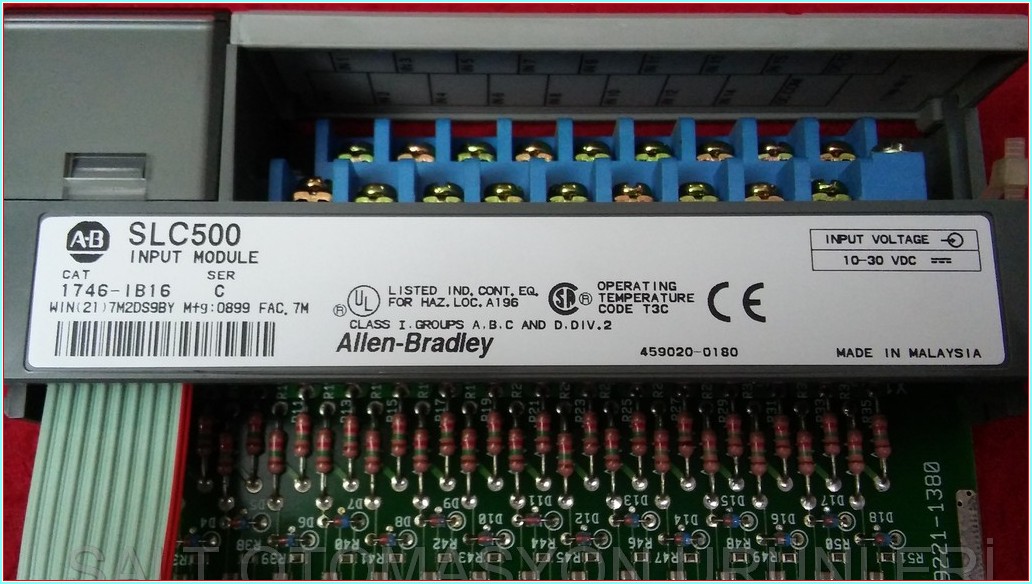 ALLEN BRADLEY SLC 500 1746-IB16 INPUT MODULE PLC SLC500