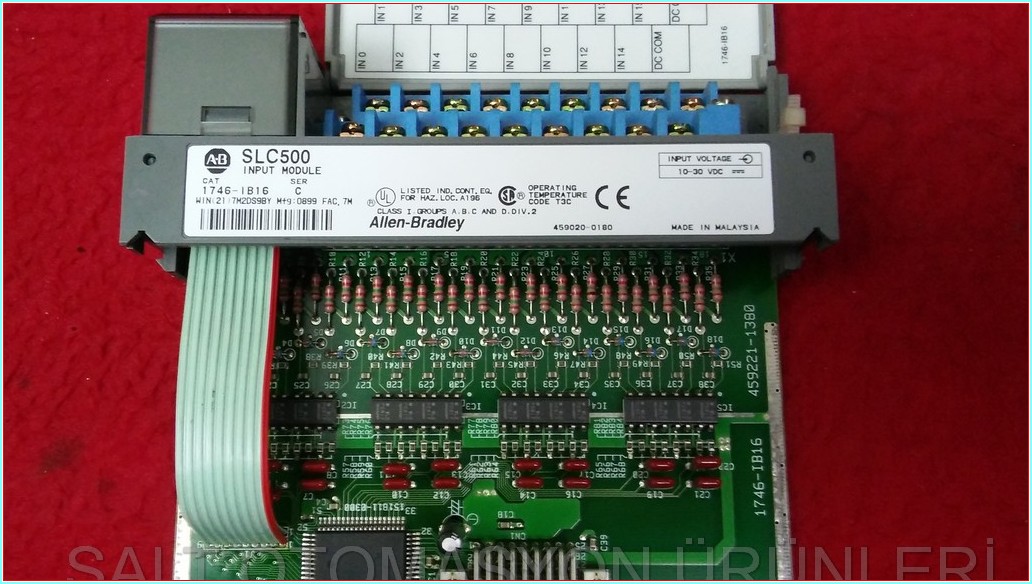 ALLEN BRADLEY SLC 500 1746-IB16 INPUT MODULE PLC SLC500