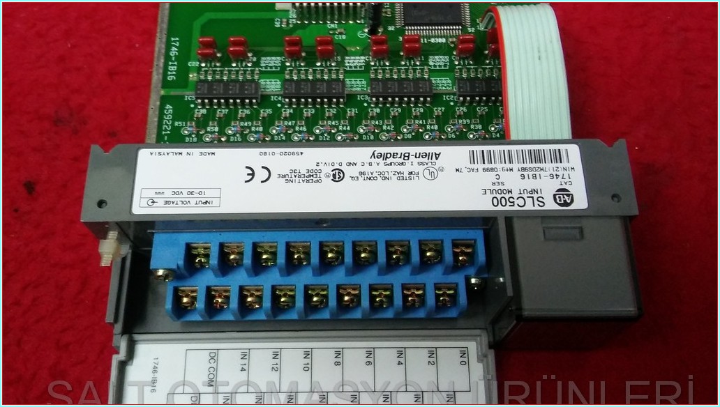 ALLEN BRADLEY SLC 500 1746-IB16 INPUT MODULE PLC SLC500