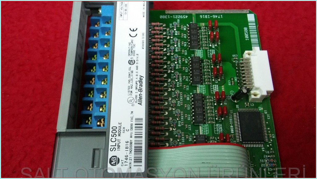 ALLEN BRADLEY SLC 500 1746-IB16 INPUT MODULE PLC SLC500