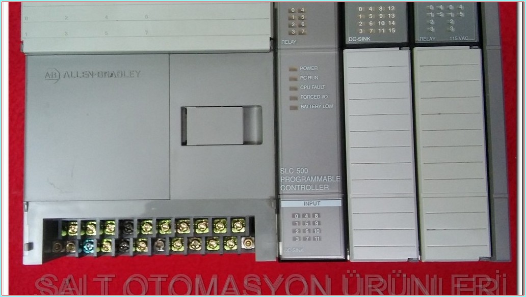 ALLEN BRADLEY SLC 500 1747-L20C PROCESSOR UNIT 20 I-O PLC