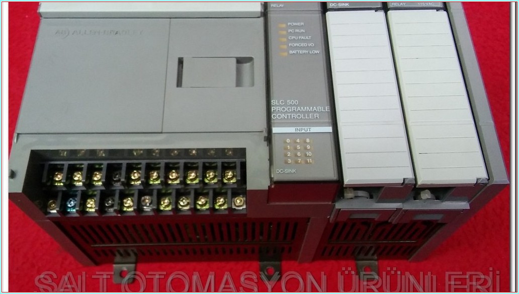 ALLEN BRADLEY SLC 500 1747-L20C PROCESSOR UNIT 20 I-O PLC