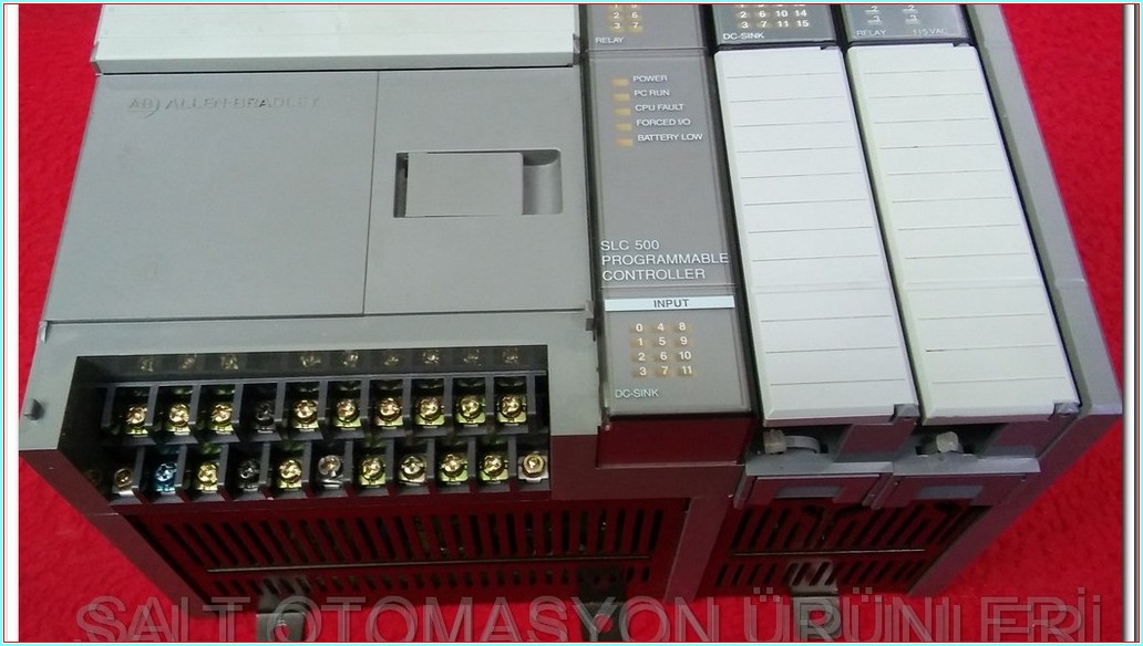 ALLEN BRADLEY SLC 500 1747-L20C PROCESSOR UNIT 20 I-O PLC