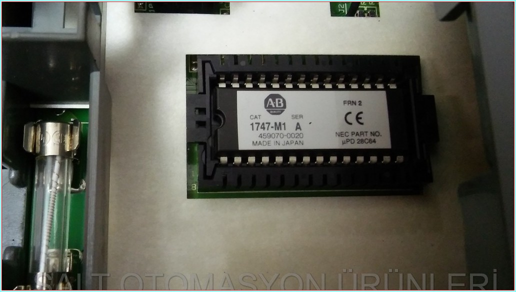 ALLEN BRADLEY 1747-L20C DC-SINK 1746-IB16 1746-IO12 1746-A2 SLC 500 PLC TAKIM
