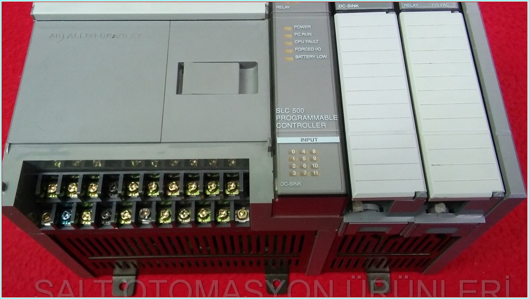 ALLEN BRADLEY SLC 500 DC-SINK PROGRAMMABLE CONTROLLER PLC SLC500