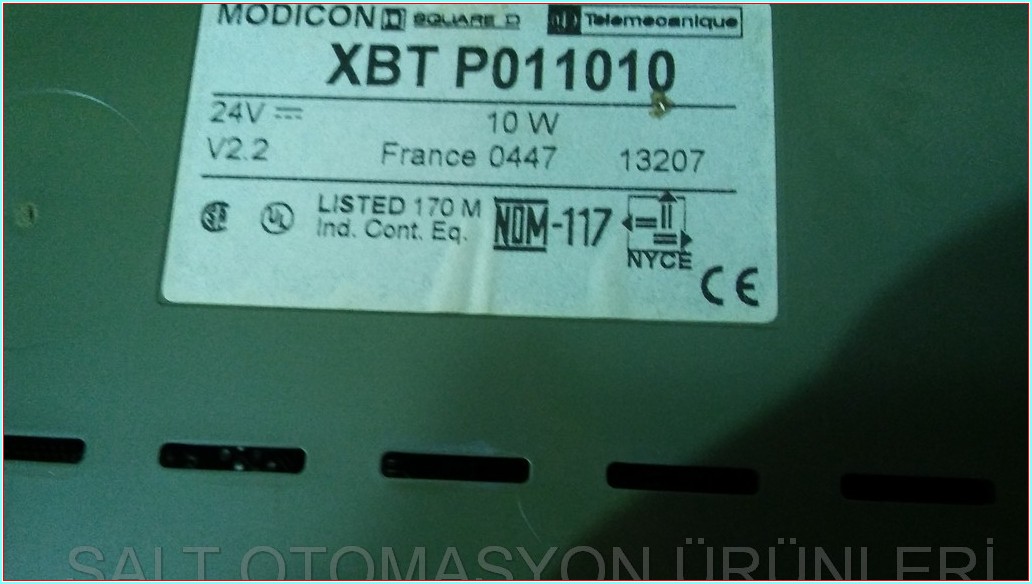 TELEMECANİQUE MAGELİS XBT P011010 PANEL