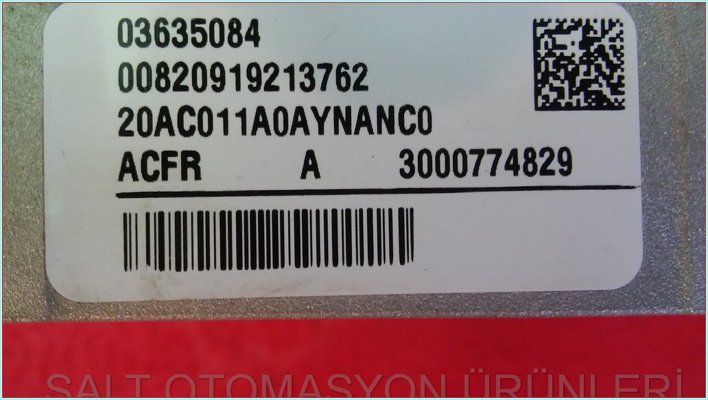 ALLEN BRADLEY 20A C 011 A 0 20AC011A0 20A-C-011-A-0 POWER FLEX70  AYNANC0 5,5 KW SÜRÜCÜ ALLEN-BRADLEY