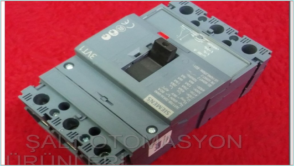 SIEMENS 3VT1708-2DA36-0AA0 3VT1 80A 3 KUTUPLU TMŞ KOMPAKT ŞALTER