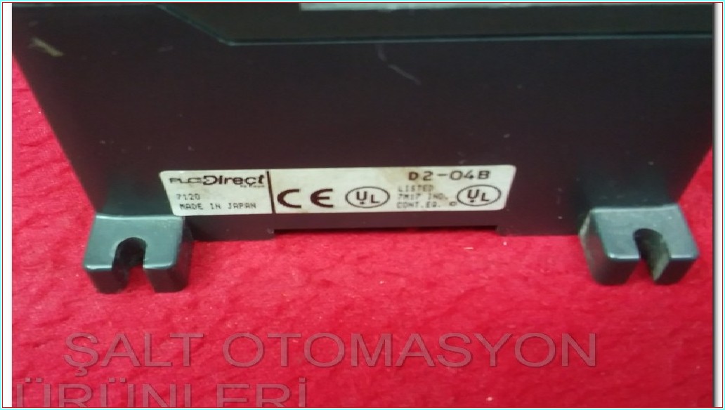 KOYO D2-04B D2-240 CPU D2-CTRINT D2-08ND3 D2-08TD1 DİRECT LOGİC 205 PLC TAKIM